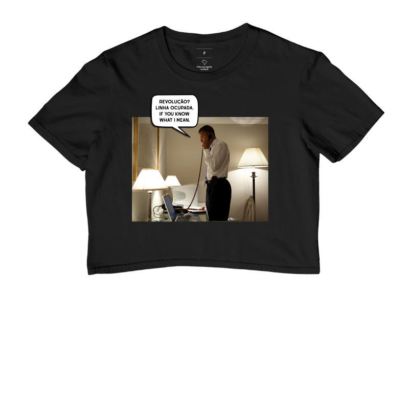 Revolução? Linha ocupada, if you know what I mean. - Barack Obama