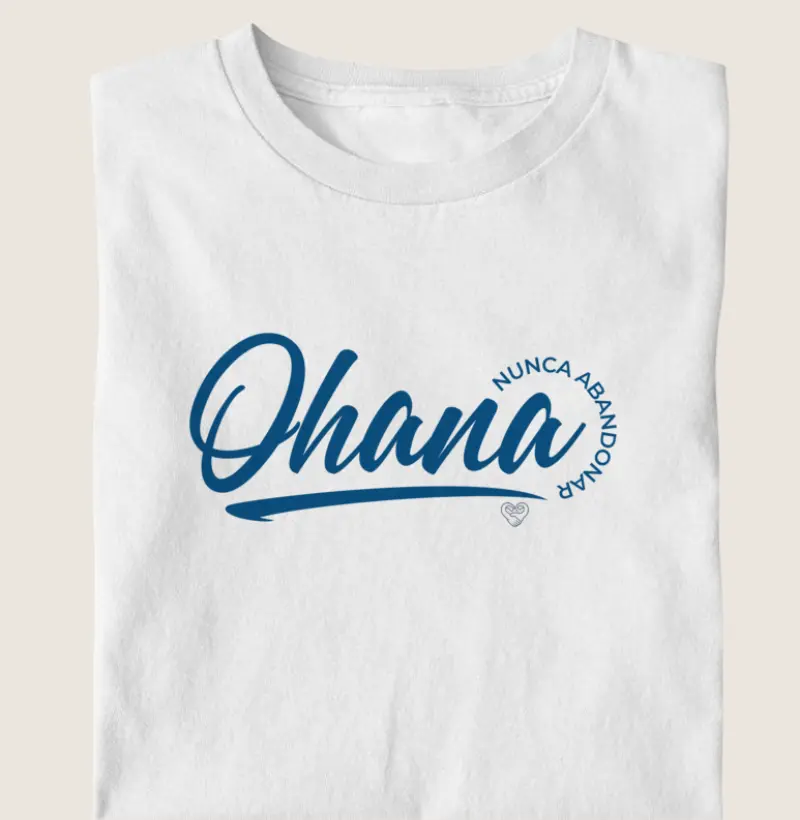 Camiseta Infantil - Família Ohana