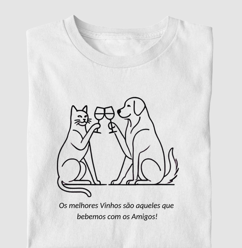 Camiseta Um Brinde a Amizade