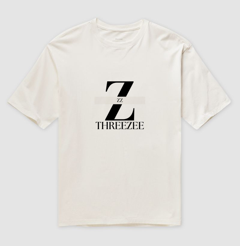 Camiseta Oversized ThreeZee / Off White