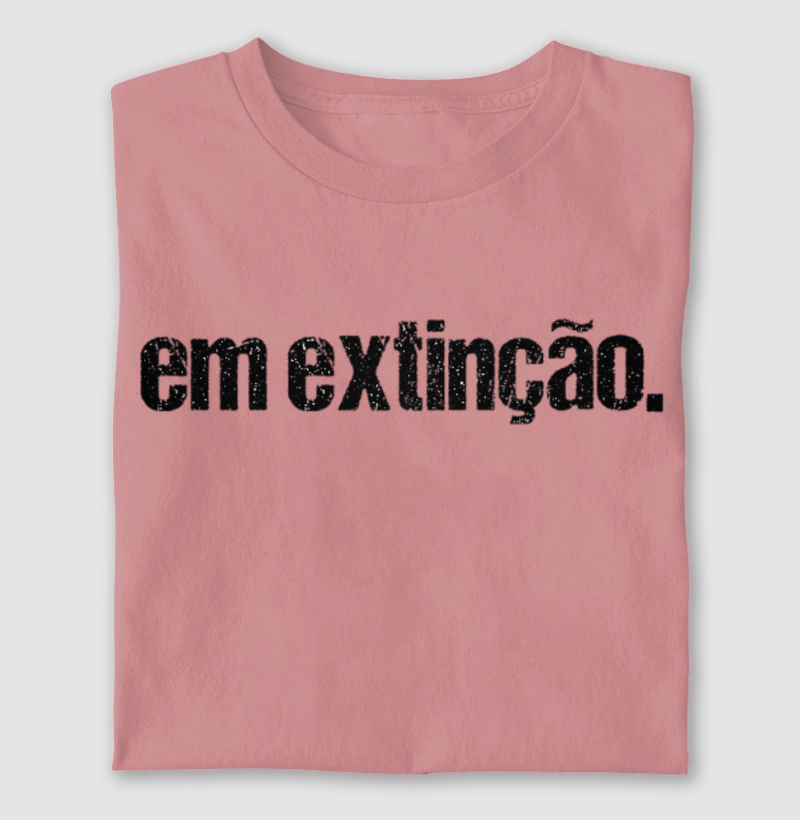T-Shirt EM EXTINÇÃO art