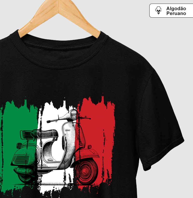 Camiseta Pima Italia Dolce Vita Adriano  0199 - Mann