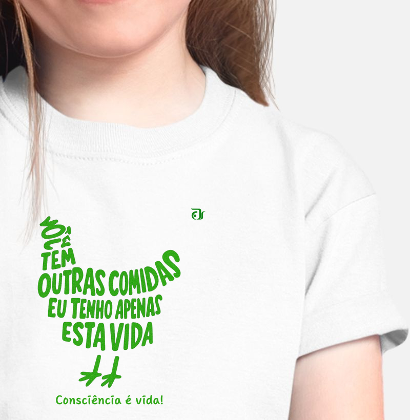 Você tem outras comidas eu tenho apenas esta vida