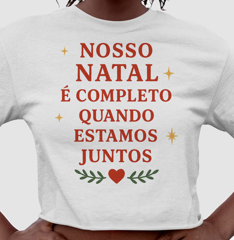 Nosso Natal É Completo Quando Estamos juntos