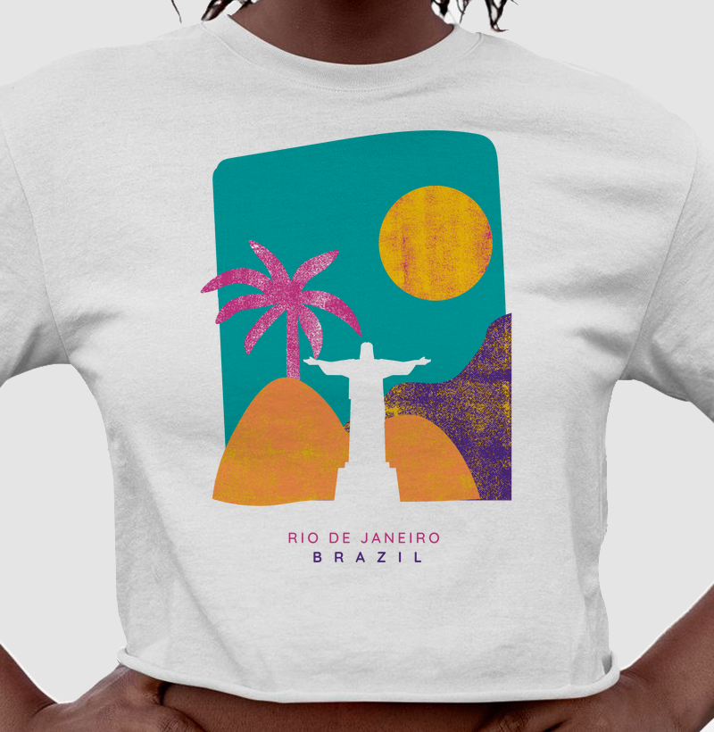Camiseta Rio Brazil