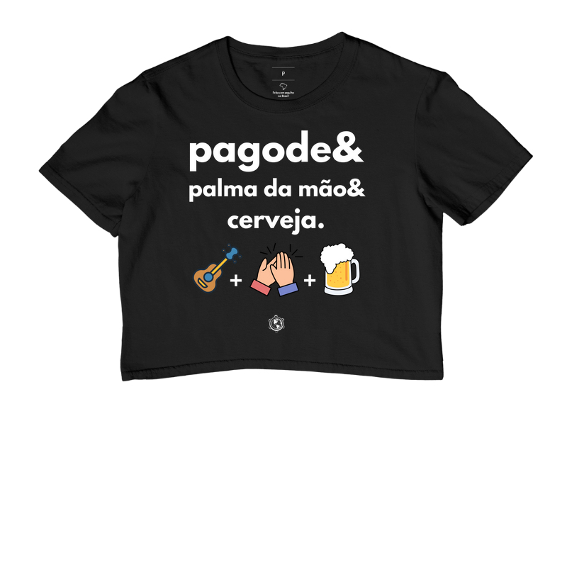 pagode + palma + cerveja