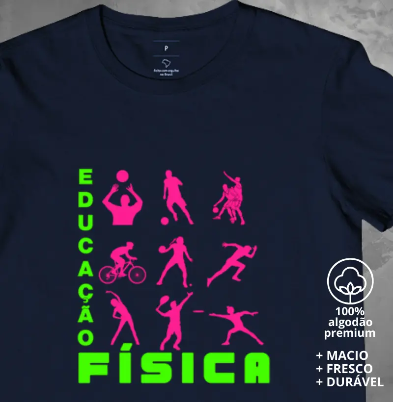 Camiseta Educação Física