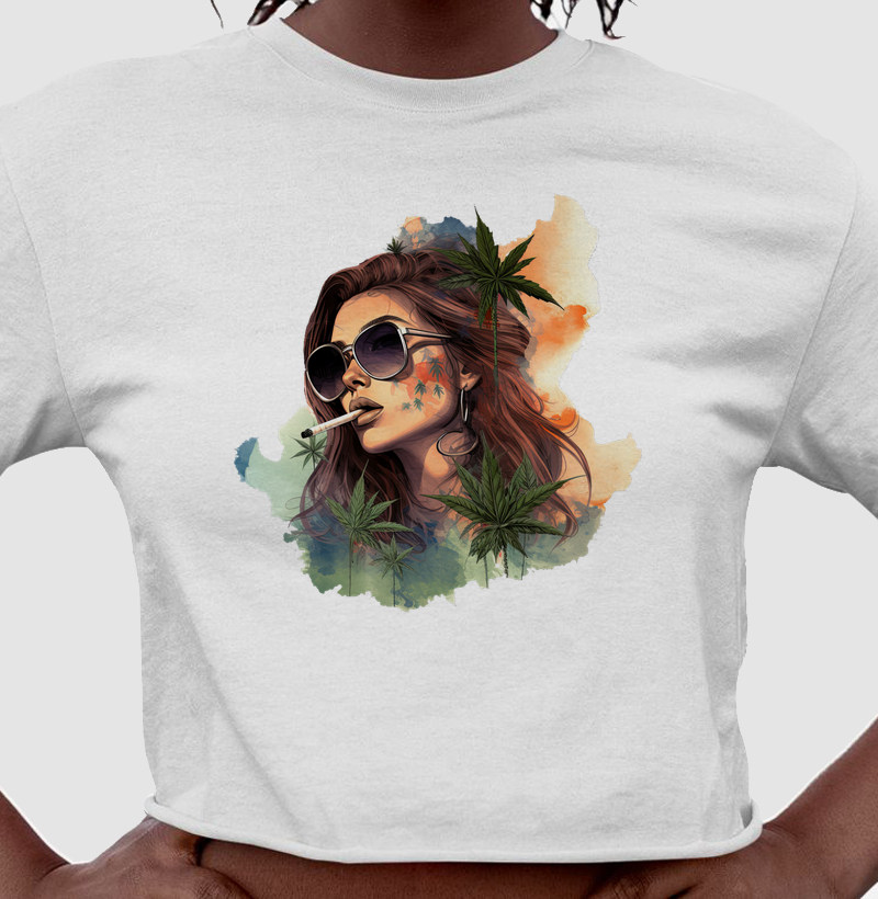 Cropped Sunset Smoke