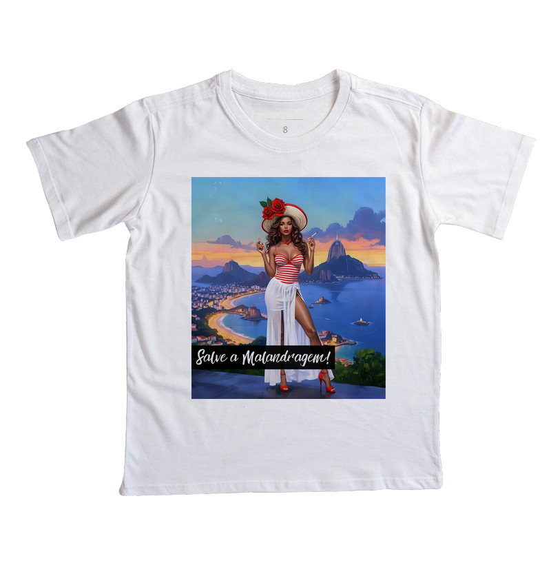 Camiseta Infantil - Malandra - Imagem 5