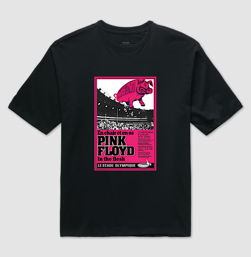 Cartaz - Pink Floyd le Stade Olympique 1977