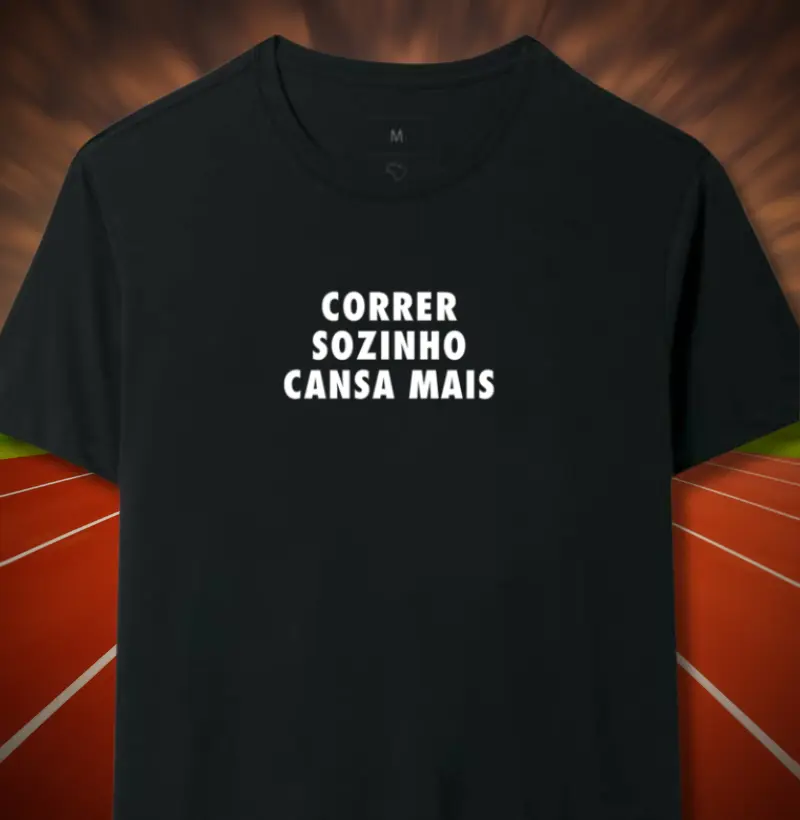 Correr sozinho cansa mais