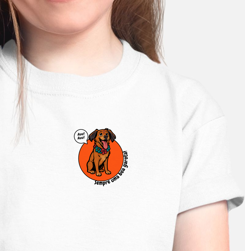 Camiseta Boa Menina Caramelo II