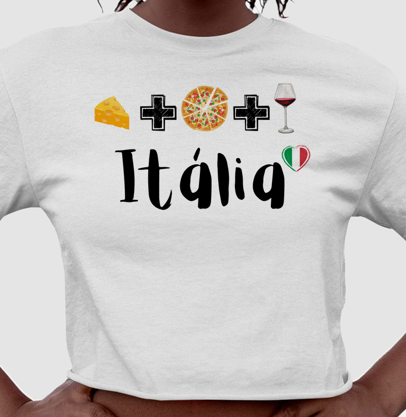 Queijo + Pizza + Vinho = Itália