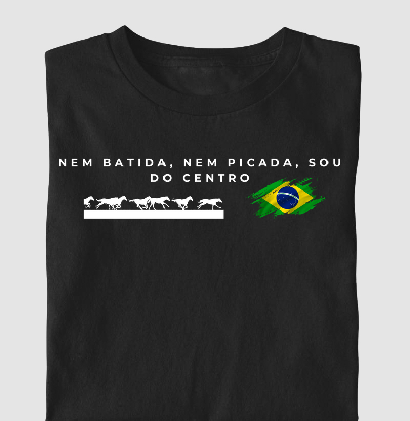 Camisa nem batida, nem picada, sou do centro