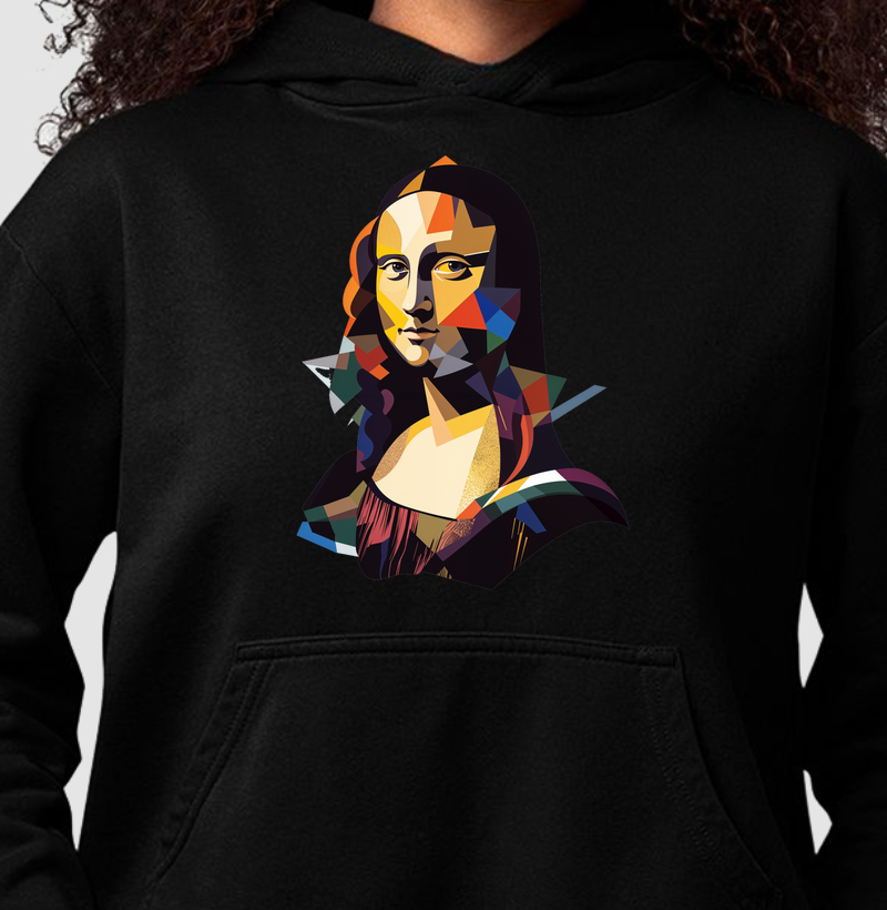 Hoodie Geometry Of Monalisa