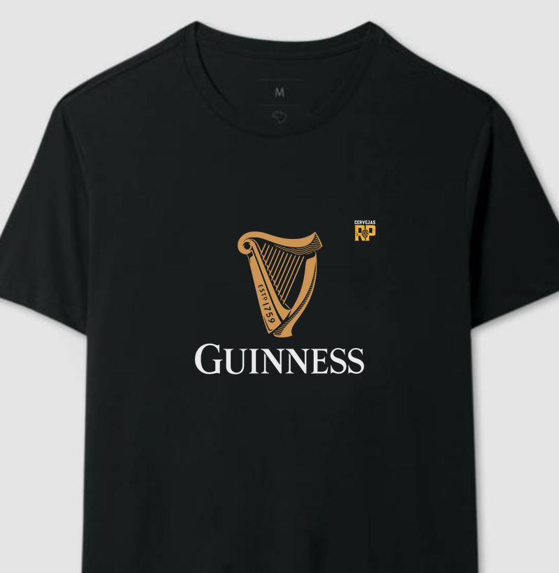 Camiseta Cervejaria Guinness ES