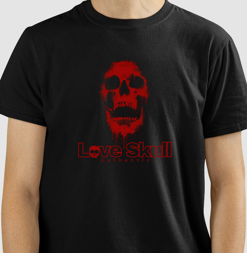 Camiseta Love Skull