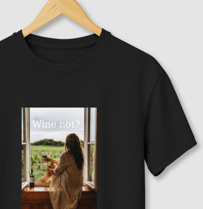 Wine not? on the window