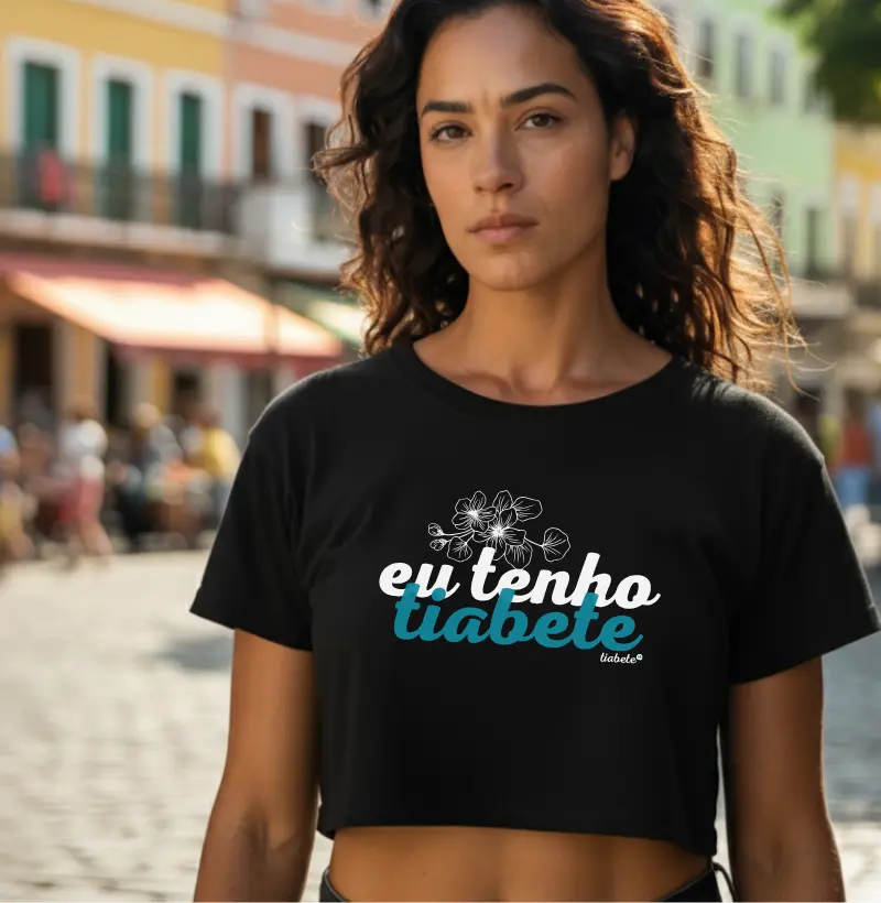 Atitude Cropped - Eu tenho Tia Bete