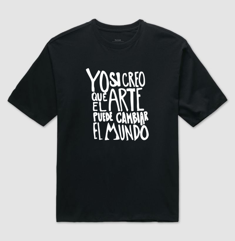 Camiseta - Arte pode cambiar el mundo