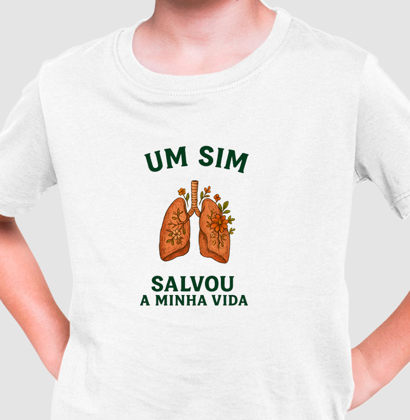 Um sim salvou a minha vida (pulmão)