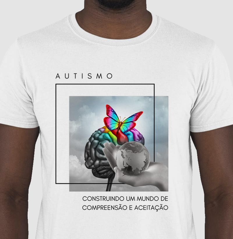 Camiseta-Construindo um mundo de aceitação