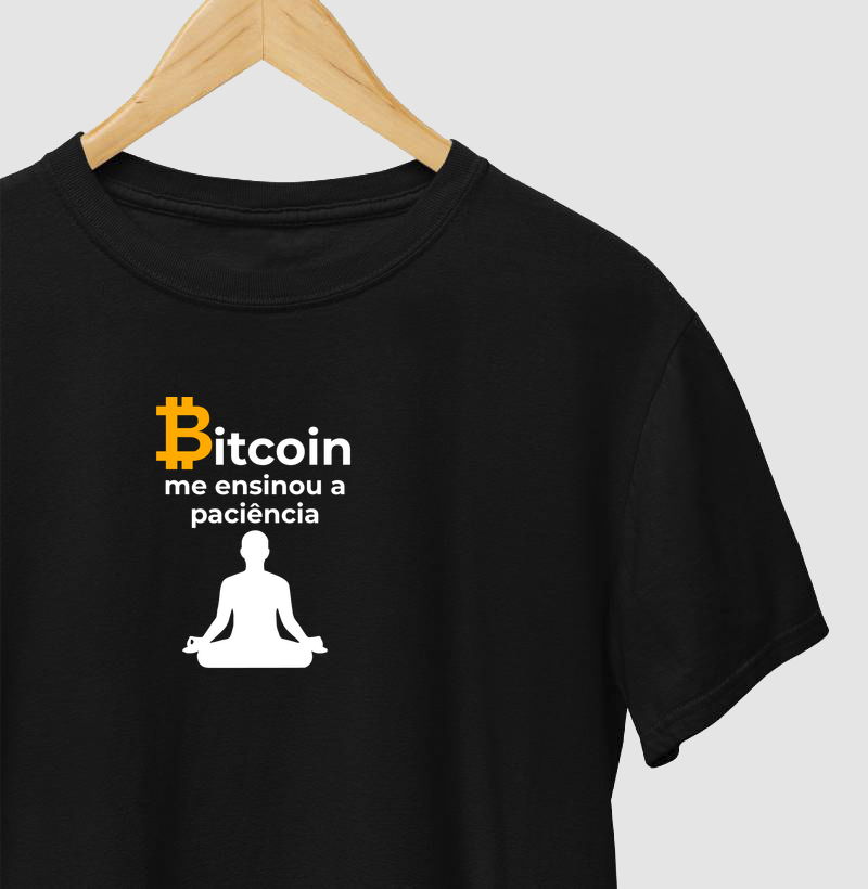 Camiseta Bitcoin - Dark