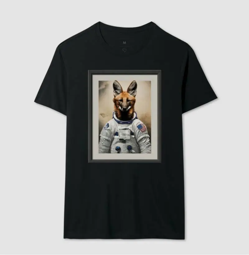 Camiseta Lobo Guará Astronauta 