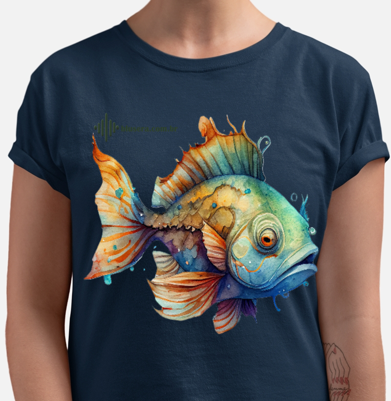 FISH 100% ALGODÃO NACIONAL