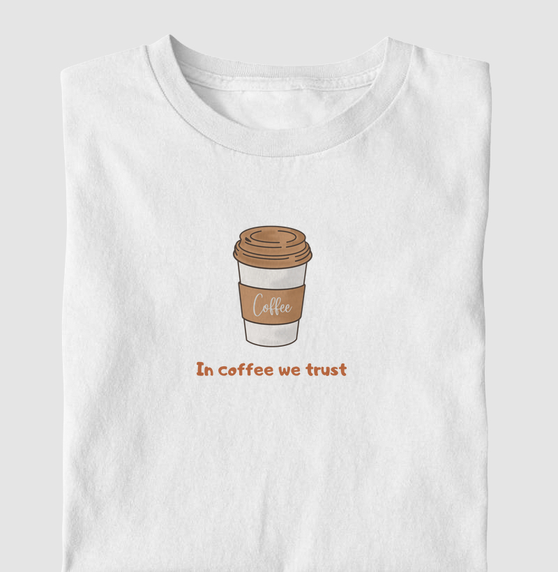 No café nós confiamos