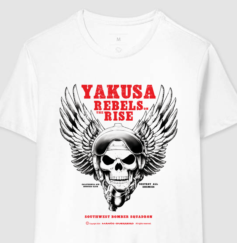 Camisa Yakusa Rise Branca Masculina