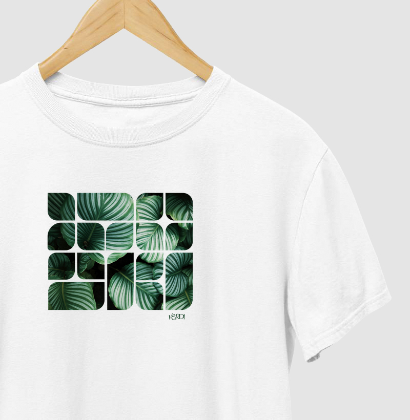 Camiseta Mosaico Calathea Orbifolia