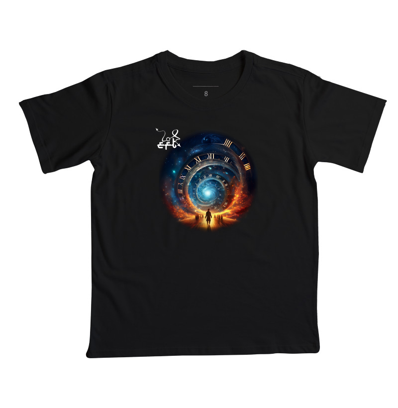 Camiseta Infantil - Vórtice do Tempo