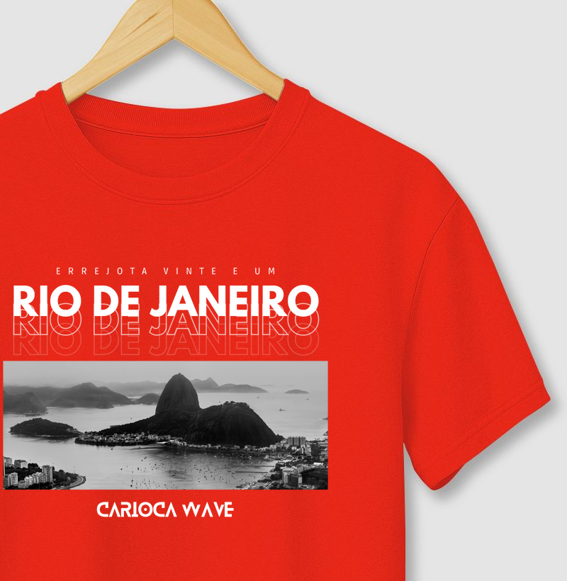Camiseta Paisagem Rio de Janeiro