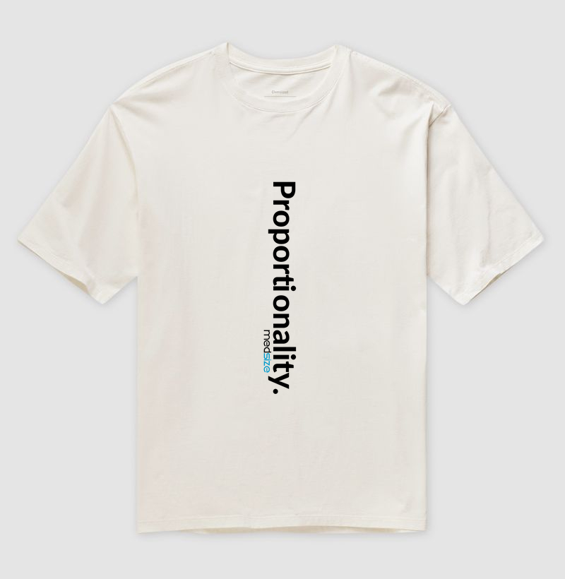 Proportionnality vert oversized