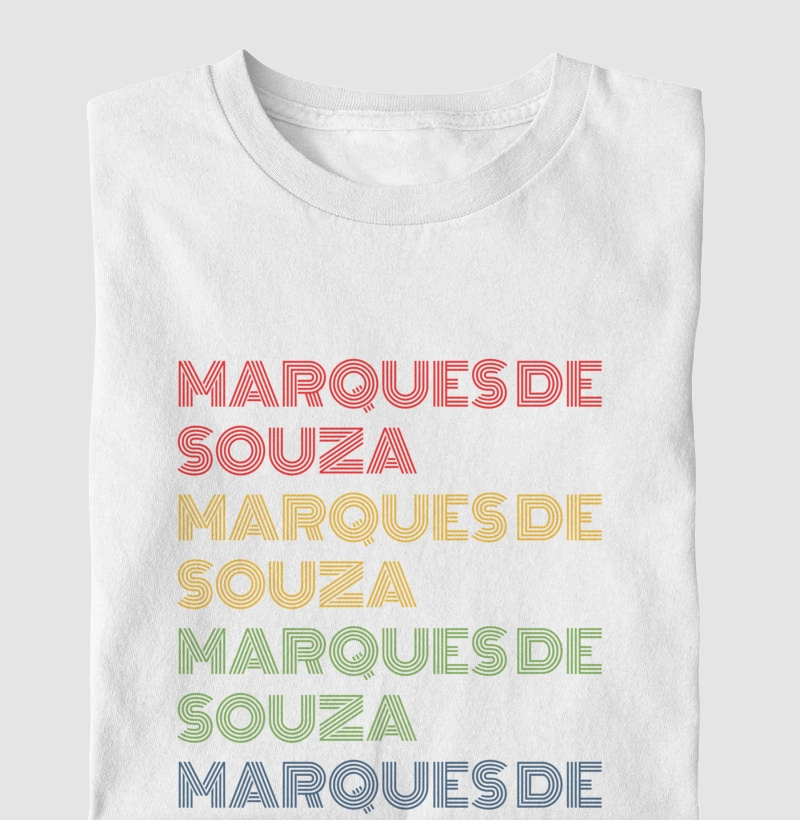 Marques de Souza Letreiro Retrô