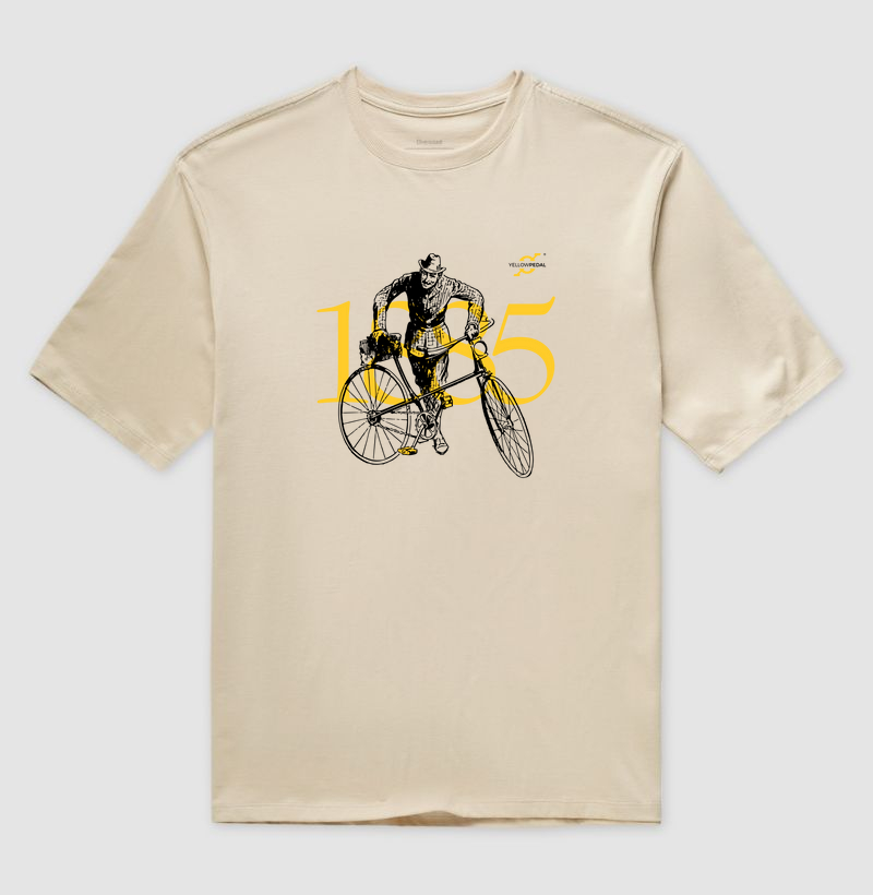 CAMISETA OVERSIZED YELLOWPEDAL ROVER 1885
