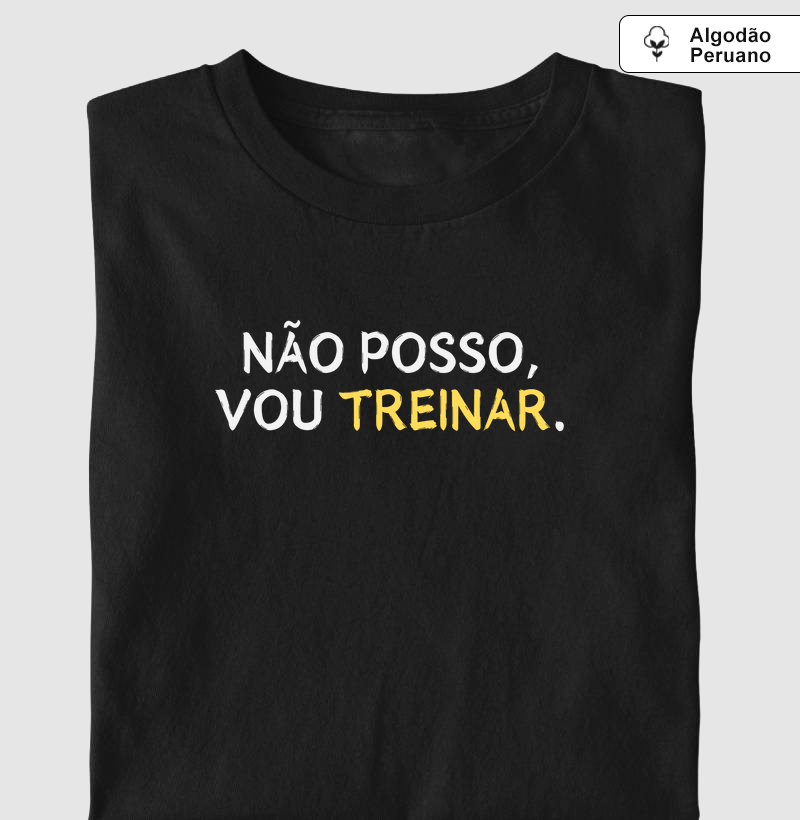Não posso, vou treinar
