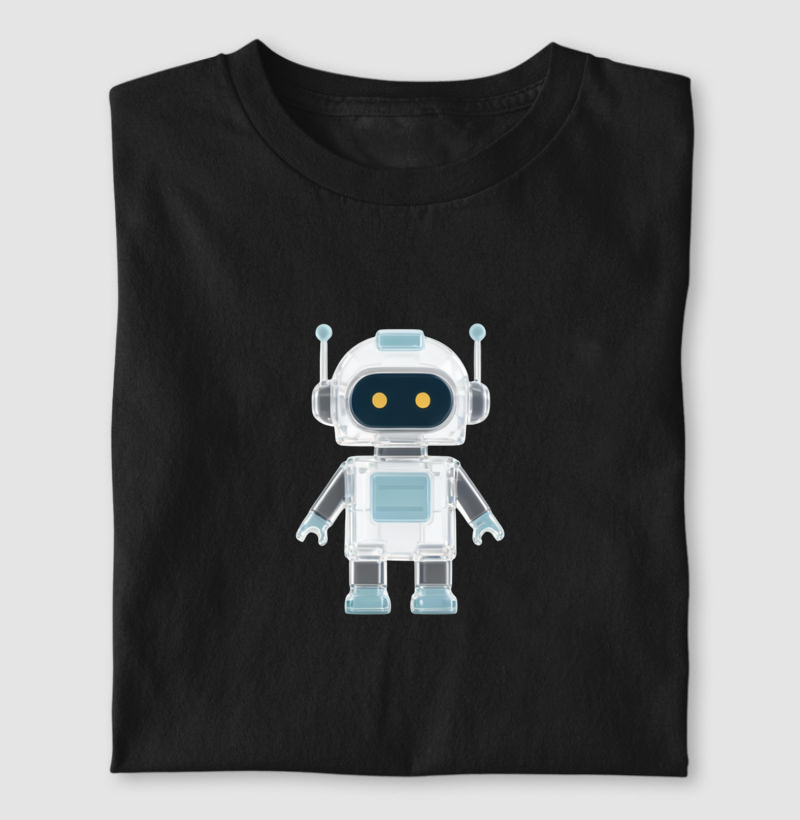 Robô moderno transparente