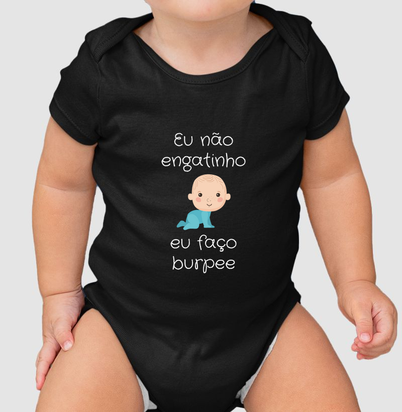 Eu não engatinho, faço burpee