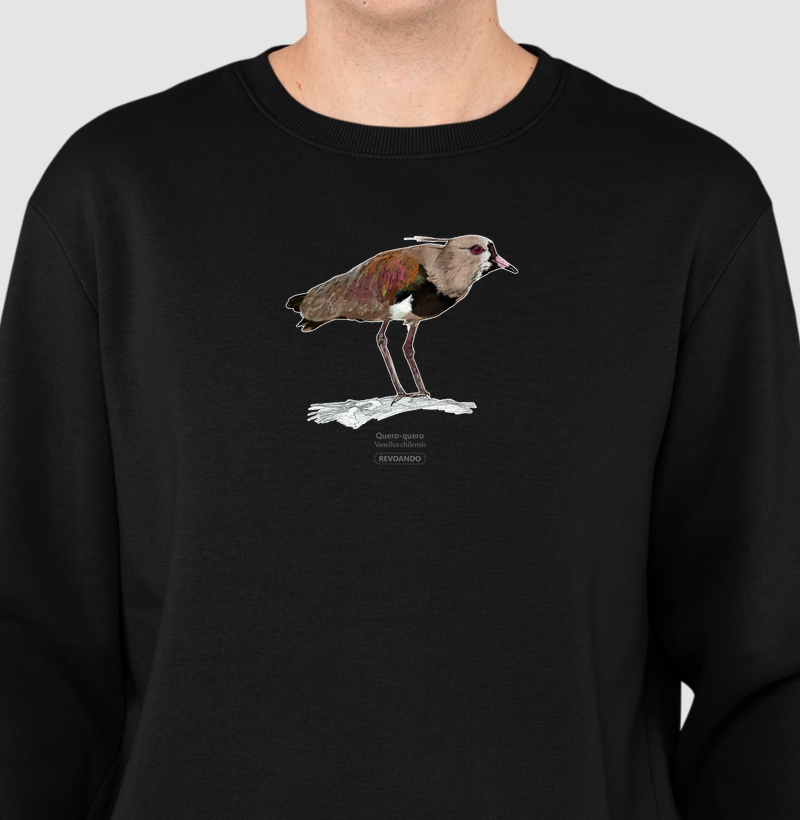 Aves do Brasil - Quero-Quero - Moletom