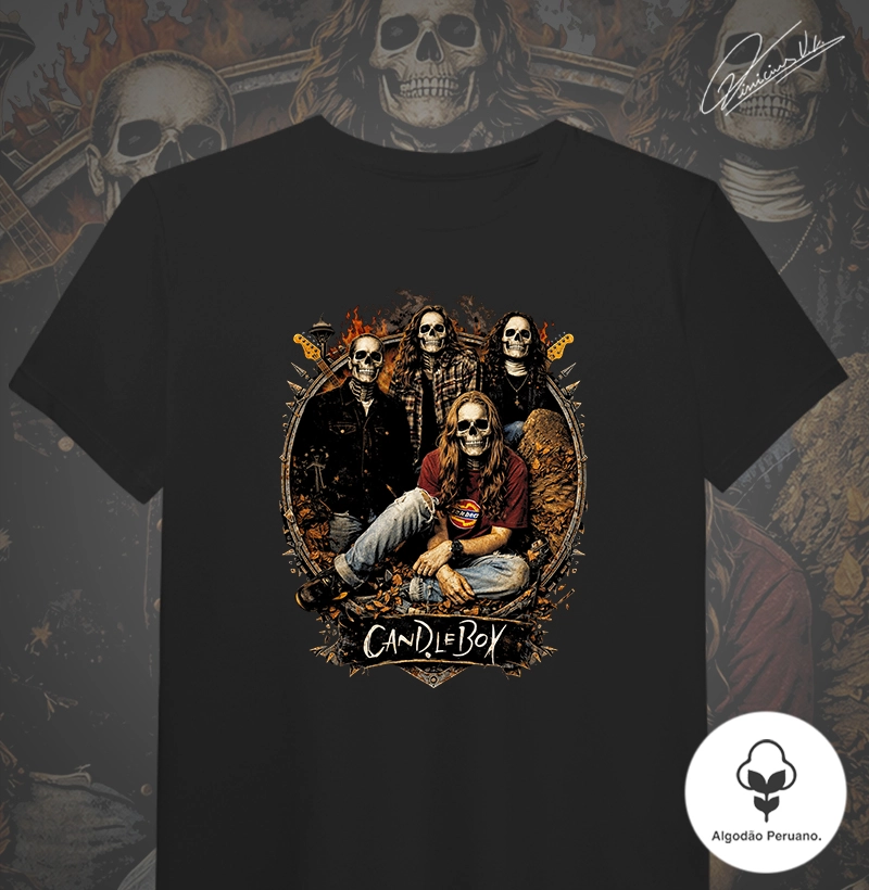 CANDLEBOX - SKULL GRUNGE STYLE