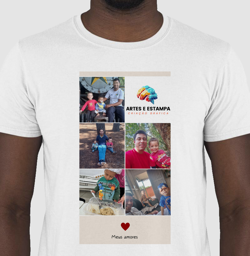 Camiseta Com foto