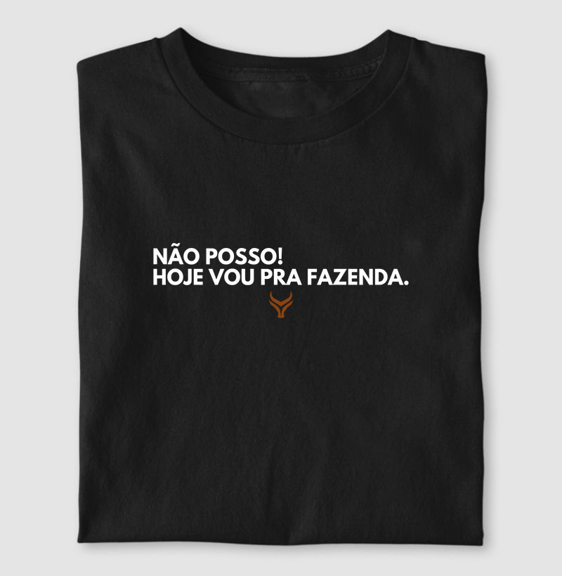 Não o posso  hoje vou pra fazenda 