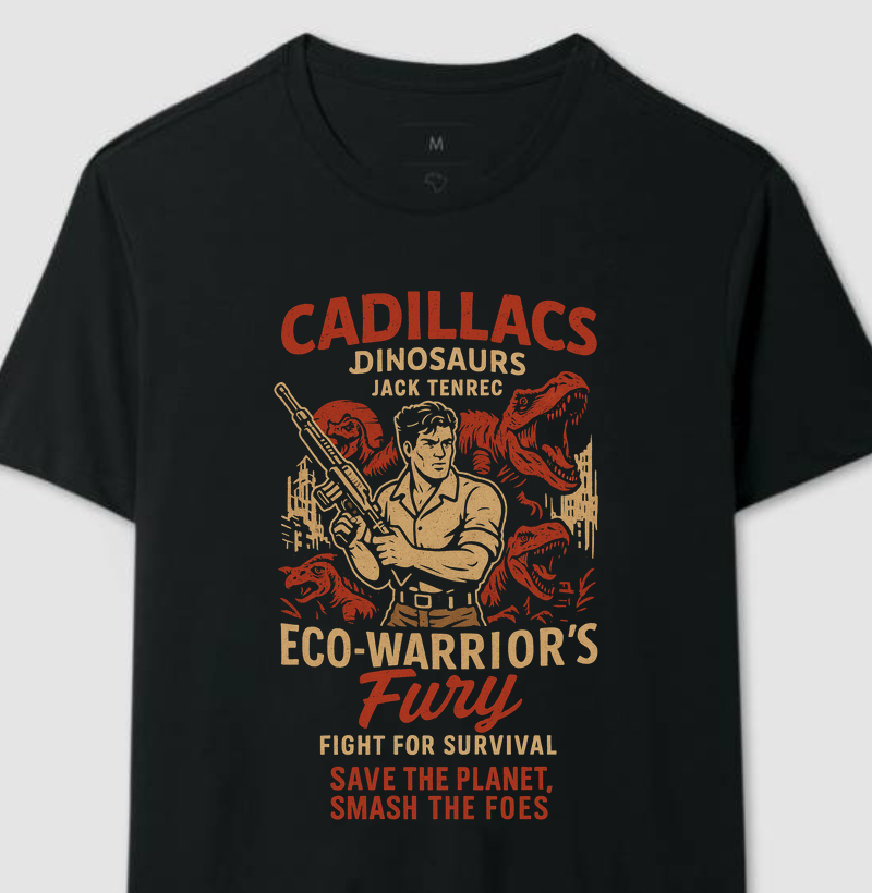 Jack Tenrec Cadillacs and Dinosaurs Retro Series