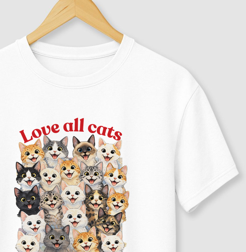 Love All Cats (red)
