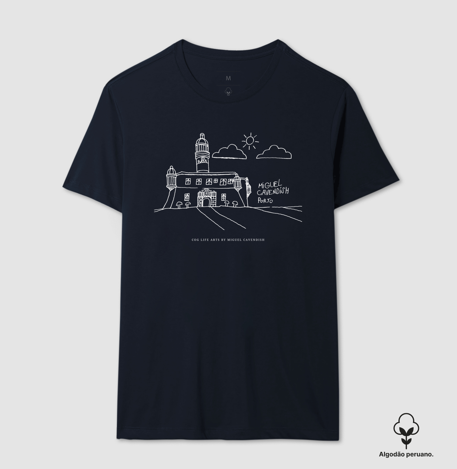 Camiseta Adulto Porto da Barra by Miguel Cavendish