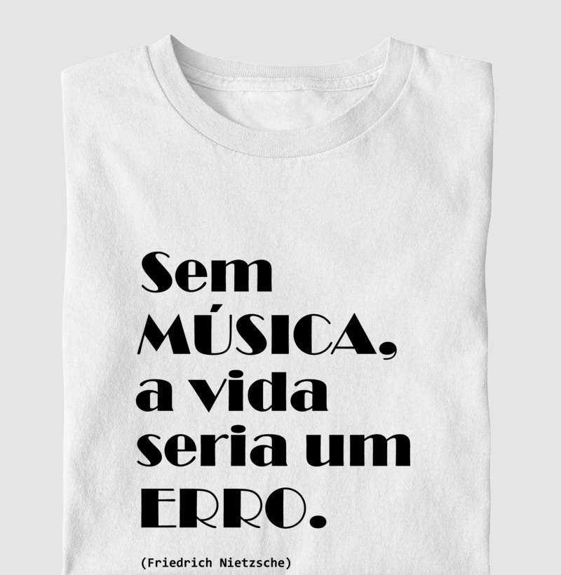 Camisa Rio de Música - Nietzsche