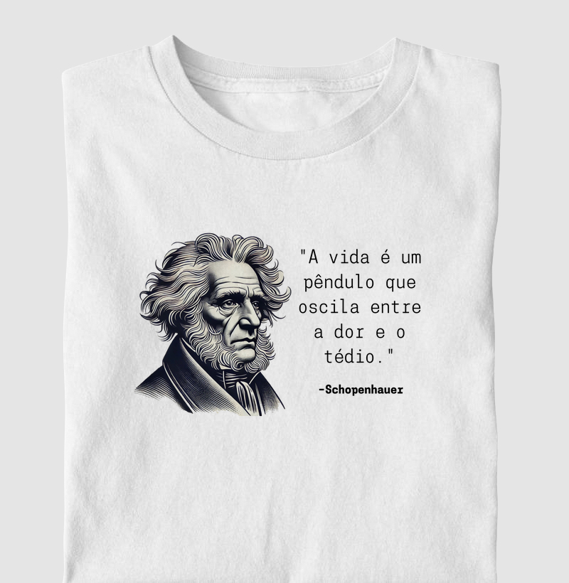 A Vida é Um Pêndulo Que Oscila Entre a Dor e o Tédio.