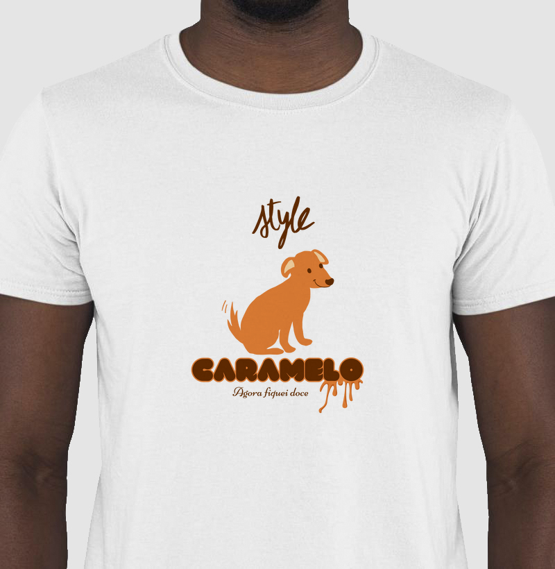 Camiseta Style Caramelo